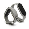Opaska / pasek do smartband Xiaomi Mi Band 5 / 6 / 6 NFC / 7 szara