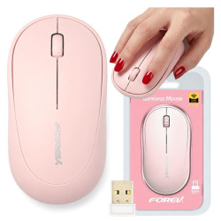 Myszka bezprzewodowa różowa FV-185 do laptopa