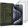 9H SZKŁO hartowane na telefon Apple iPhone 16 A3287 HOFI GLASS PRO+ 2szt czarne