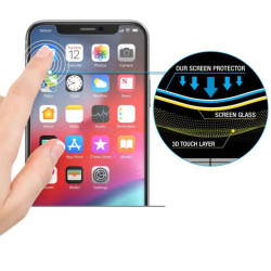 7H SZKŁO hybrydowe na telefon Apple iPhone 13 A2482 / 13 Pro A2638 / 14 A2882 / 16e A3409 / 17e A3634 HOFI GLASS PRO+