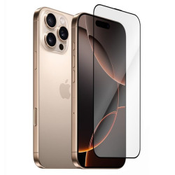 9D SZKŁO hartowane na telefon Apple iPhone 16 Pro Max A3296 / iPhone 17 Pro Max A3526 FULL GLUE