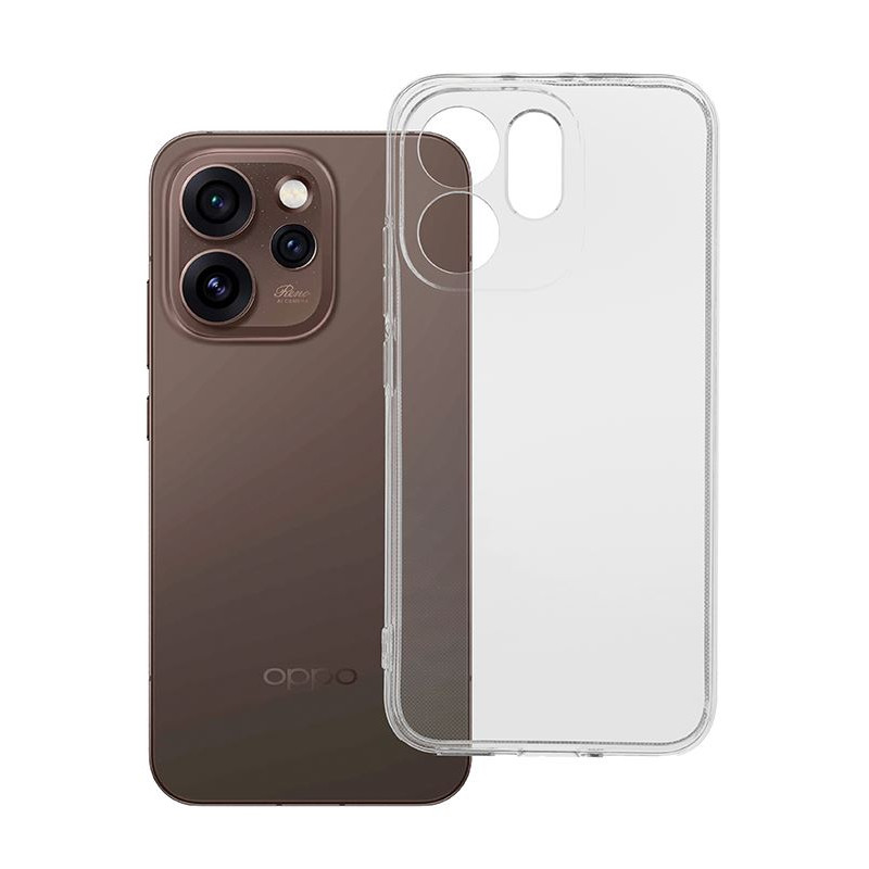 Etui Jelly Case na telefon OPPO Reno 15 Pro 5G CPH2813 bezbarwne 2mm