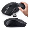 Mysz optyczna bezprzewodowa MXHM-02 do komputera laptopa czarna