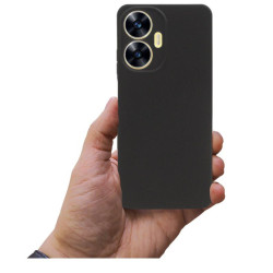 Etui Jelly Case na telefon Realme C55 RMX3710 czarne MATT
