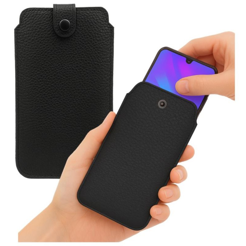 Kieszonka na telefon etui wsuwka z zapięciem - 180x100mm - polska jakość
