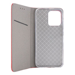 Etui Smart Magnet na telefon OPPO A6 Pro 5G CPH2781 czerwone