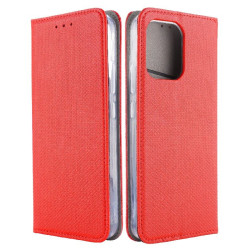 Etui Smart Magnet na telefon OPPO A6 Pro 5G CPH2781 czerwone