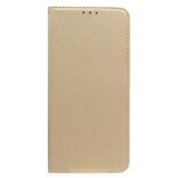 Etui Smart Magnet na telefon motorola moto g24 4G XT2423 / g04 4G XT2421 / e14 4G / g04s 4G złote