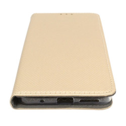 Etui Smart Magnet na telefon motorola moto g24 4G XT2423 / g04 4G XT2421 / e14 4G / g04s 4G złote