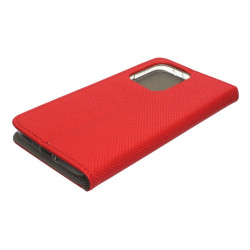 Etui Smart Magnet na telefon OPPO Reno 13 Pro 5G CPH2697 czerwone
