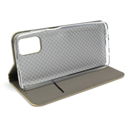 Etui Smart Magnet na telefon Samsung Galaxy M51 M515 złote