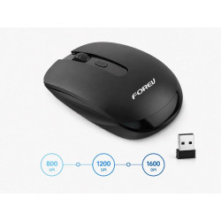 Mysz bezprzewodowa FV-180 do laptopa czarna