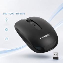 Mysz bezprzewodowa FV-180 do laptopa czarna