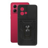 Etui Pancerne CAMSHIELD Ring na telefon motorola moto g84 5G XT2347 czarne