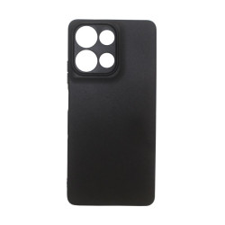 Etui Jelly Case na telefon motorola moto g75 5G czarne matowe