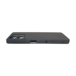 Etui Jelly Case na telefon motorola moto g75 5G czarne matowe