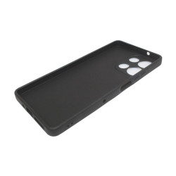 Etui Jelly Case na telefon motorola moto g75 5G czarne matowe