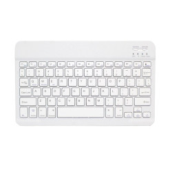 Klawiatura bluetooth UNIWERSALNA do tabletu biała