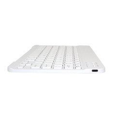 Klawiatura bluetooth UNIWERSALNA do tabletu biała