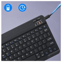 Klawiatura bluetooth UNIWERSALNA do tabletu czarna