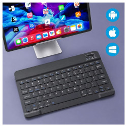 Klawiatura bluetooth UNIWERSALNA do tabletu czarna