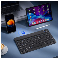 Klawiatura bluetooth UNIWERSALNA do tabletu czarna