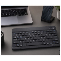 Klawiatura bluetooth UNIWERSALNA do tabletu czarna