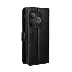 Etui Smart Crazy na telefon Realme GT 6 5G RMX3851 / GT 6T 5G RMX3853 / GT Neo 6 5G RMX3852 / GT Neo 6 SE 5G RMX3850 czarne