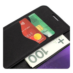 Etui Fancy Diary na telefon Samsung Galaxy XCover 4 G390 / 4s G398 czarne