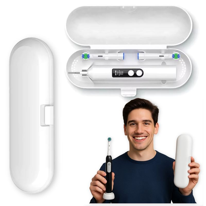 Etui na szczoteczkę elektryczną Oral-B białe