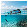 Pokrowiec / etui uniwersalny wodoszczelny wodoodporne wodoodporny na basen plaże kajak na telefon poduszka powietrzna czarny 3
