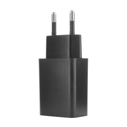 Ładowarka sieciowa do telefonu USB 12W 2,4A z kablem USB-C Quick Charge 3.0 SZYBKIE ŁADOWANIE czarna