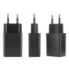 Ładowarka sieciowa do telefonu USB 12W 2,4A z kablem USB-C Quick Charge 3.0 SZYBKIE ŁADOWANIE czarna