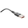 Ładowarka sieciowa do telefonu USB 12W 2,4A z kablem USB-C Quick Charge 3.0 SZYBKIE ŁADOWANIE czarna