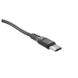 Ładowarka sieciowa do telefonu USB 12W 2,4A z kablem USB-C Quick Charge 3.0 SZYBKIE ŁADOWANIE czarna