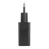 Ładowarka sieciowa do telefonu USB 12W 2,4A z kablem USB-C Quick Charge 3.0 SZYBKIE ŁADOWANIE czarna