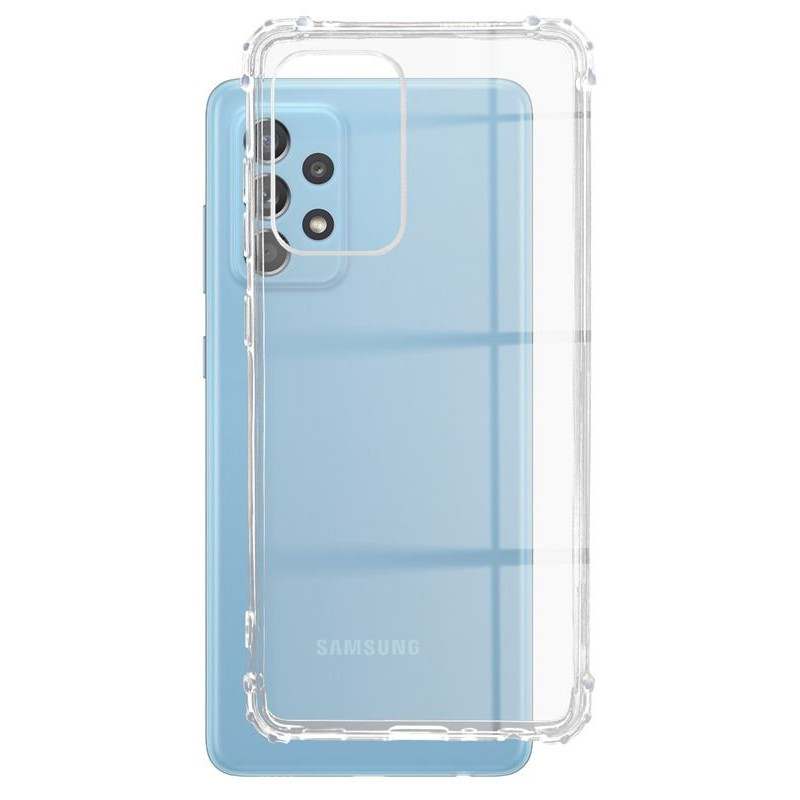 Etui Jelly Anti Shock na telefon Samsung Galaxy A52 / A52 5G / A52s 5G bezbarwne