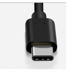 Adapter przejściówka USB Typ C USB-C HOST / USB USB-A na kablu OTG czarny