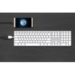 Adapter przejściówka USB Typ C USB-C HOST / USB USB-A na kablu OTG czarny