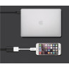 Adapter przejściówka USB Typ C USB-C HOST / USB USB-A na kablu OTG czarny