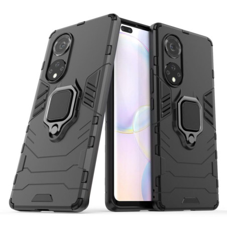Etui pancerne Ring Armor na telefon Huawei Nova 9 Pro / Honor 50 Pro czarne