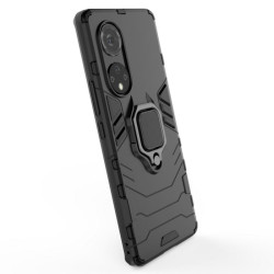 Etui pancerne Ring Armor na telefon Huawei Nova 9 Pro / Honor 50 Pro czarne