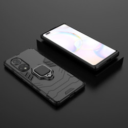 Etui pancerne Ring Armor na telefon Huawei Nova 9 Pro / Honor 50 Pro czarne