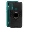 ETUI PANCERNE RING ARMOR na telefon Huawei P Smart Z / Y9 Prime 2019 / Honor 9X czarne