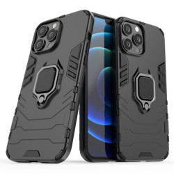 ETUI PANCERNE RING ARMOR na telefon Apple iPhone 13 Pro A2638 czarne