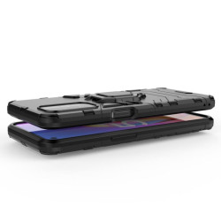 ETUI PANCERNE RING ARMOR na telefon OPPO A54 5G CPH2195 / A74 5G CPH2197 / A93 5G PEHM00 czarne