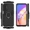 ETUI PANCERNE RING ARMOR na telefon OPPO A54 5G CPH2195 / A74 5G CPH2197 / A93 5G PEHM00 czarne