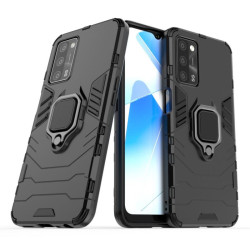 ETUI PANCERNE RING ARMOR na telefon OPPO A16 A16s A54s A55 5G czarne