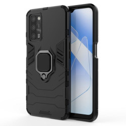 Etui pancerne Ring Armor na telefon OPPO A16 / A16s / A54s / A55 5G czarne