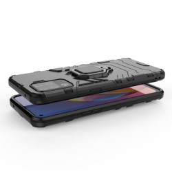 Etui pancerne Ring Armor na telefon OPPO Reno 5 Lite / Reno 5F / A94 / F19 Pro czarne